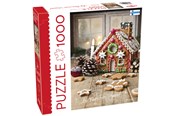 Puslespil - Tactic 1000 pcs puzzle: Gingerbread House - 59607