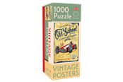 Puslespil - Tactic 1000 pcs: Vintage: Old School Gear Racers - 58665