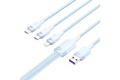 USB kabel - Vention USB 2.0 A til 3-i-1 6A-kabel CTRLG 1.5M (blå) - CTRLG