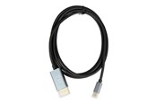 Skærmkabel - iBOX - video adapter cable - USB-C to DisplayPort - 1.8 m - ITVCDP4K