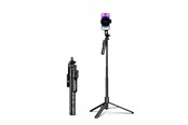 Mobil - Andet Tilbehør - ORICO Selfie stick Orico SPM175 tripod 1/4" for phone camera with 360 degree rotation Bluetooth 5.2 - black - SPM175-BK-BP-HU