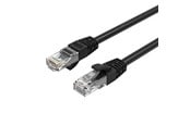 Netværkskabel - ORICO PUG-C6 CAT6 1000Mbps RJ45 Ethernet Network Cable Internet LAN Round 15m - Black - PUG-C6-150-BK-EP-HU