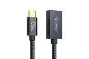 USB kabel - ORICO CAF31 USB-C - USB-A 3.1 Gen 2 10Gbps 1m OTG adapter - black - CAF31-10-BK-BP-HU