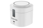 Mobil - Adaptere & Opladere - Canyon WCS-205 15W Qi2 2-i-1 Trådløs Oplader Hvid - CNS-WCS405WW/A