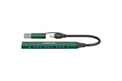 USB hub - Canyon DS-02 4-i-1 USB-A/C Hub, Grøn USB hub - CNS-TDS02GR
