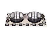 Hunde - Nobby MAGNETIC-Set m. to skåle 920 ml - L73817