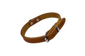 Hunde - Nobby Halsbånd TABIL 40 cm (31-36 cm) 16 mm Cognac - L80921-98