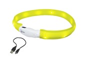 Hunde - Nobby LED halsbånd bred VISIBLE M Gul - L77035