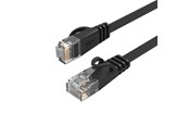 Netværkskabel - ORICO PUG-C7B CAT7 10Gbps RJ45 Ethernet Network Cable Internet LAN Flat 10m - Black - PUG-C7B-100-BK-EP-HU