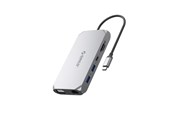 USB hub - ORICO XCR 12in1 USB-C Docking Station USB hub - USB 3.1 - 12 ports - Grå - XCR-X22-GY-BP