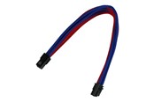 Strømkabel (ekstern) - Nanoxia - power extension cable - 8 pin PCIe power to 8 pin PCIe power - 30 cm - NX8PE3EGWS