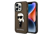Mobil - Covers & Cases - Karl Lagerfeld KLHCP14LHNIKTCK iPhone 14 Pro 6.1" black/black hardcase Ikonik - 3666339087067