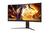 Skærm - 34" AOC G4 CU34G4CA - 34" | 3440 x 1440 | 180 Hz | Fast VA - CU34G4CA