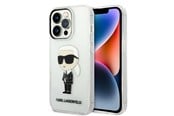 Mobil - Covers & Cases - Karl Lagerfeld Ikonik Karl case for iPhone 14 Pro - transparent - 3666339087104