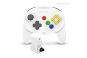 Spil tilbehør - Hyperkin Admiral Premium (White) - Wireless Controller - Nintendo 64 - 0810007710655
