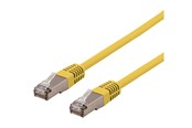 Netværkskabel - Deltaco patch cable - yellow - Gul - STP-62GLAU
