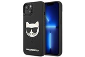 Mobil - Covers & Cases - Karl Lagerfeld 3D Rubber Choupette Case for iPhone 13 mini - Black - 3666339028138