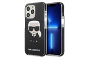 Mobil - Covers & Cases - Karl Lagerfeld Iconik Karl Case for iPhone 13 Pro / iPhone 13 - Black - 3666339048426