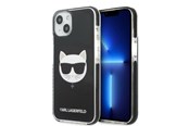Mobil - Covers & Cases - Karl Lagerfeld KLHCP13STPECK iPhone 13 mini 5.4" hardcase black/black Choupette Head - 3666339048488