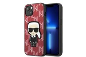 Mobil - Covers & Cases - Karl Lagerfeld KLHCP13SPMNIKPI iPhone 13 mini 5.4" hardcase red/red Monogram Ikonik Patch - 3666339049409