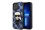 Mobil - Covers & Cases - Karl Lagerfeld KLHCP13XPMNIKBL iPhone 13 Pro Max 6.7" hardcase blue/blue Monogram Ikonik Patch - 3666339049515