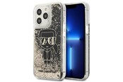 Mobil - Covers & Cases - Karl Lagerfeld Liquid Glitter Gatsby Case for iPhone 13 Pro / iPhone 13 - Black - 3666339049829