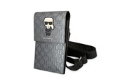 Tasker - Karl Lagerfeld Ikonik Karl Monogram Patch bag - silver - 3666339051822