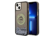 Mobil - Covers & Cases - Karl Lagerfeld Liquid Glitter RSG case for iPhone 14 - black - 3666339086008