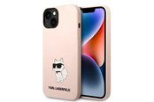 Mobil - Covers & Cases - Karl Lagerfeld KLHCP14MSNCHBCP iPhone 14 Plus 6.7" hardcase pink/pink Silicone Choupette - 3666339086695