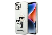 Mobil - Covers & Cases - Karl Lagerfeld Glitter Karl&Choupette case for iPhone 14 Plus - transparent - 3666339087258