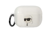 Mobil - Andet Tilbehør - Karl Lagerfeld KLAP2HNIKTCT Airpods Pro 2 cover transparent Ikonik - 3666339099299