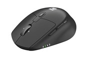 Mus - Natec kite - mouse - 2.4 GHz Bluetooth - black - Mus - Optisk - 9 knapper - Sort - NMY-2347