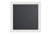 Boligindretning - Middle Atlantic TruTile - acoustic wall panel - square - 60.33 x 60.33 cm - classic white - AUTT22SQWSTSMCWH