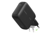 Mobil - Adaptere & Opladere - Belkin BoostCharge 100W GaN Charger with foldable plug - 1x USB-C - Black - WCH025KQBK
