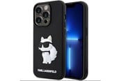 Mobil - Covers & Cases - Karl Lagerfeld KLHCP14L3DRKHNK iPhone 14 Pro 6.1" black/black hardcase Rubber Choupette 3D - 3666339122683