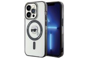 Mobil - Covers & Cases - Karl Lagerfeld KLHMP15XHKHNOTK iPhone 15 Pro Max 6.7" transparent hardcase IML Karl`s Head MagSafe - 3666339161941