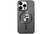 Mobil - Covers & Cases - Karl Lagerfeld KLHMN61HGKCNOK iPhone 11 / Xr 6.1" black/black hardcase Karl&Choupette Glitter MagSafe - 3666339162559