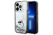 Mobil - Covers & Cases - Karl Lagerfeld Liquid Glitter Choupette case for iPhone 14 Pro - transparent - 3666339164171