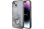 Mobil - Covers & Cases - Karl Lagerfeld Liquid Glitter Choupette case for iPhone 15 Plus - transparent - 3666339164201