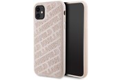 Mobil - Covers & Cases - Karl Lagerfeld Quilted K Pattern case for iPhone 11 / Xr - pink - 3666339165079