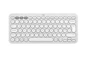 Tastatur - Logitech Pebble Keys 2 K380s - Tastatur - Engelsk - UK - Hvid - 920-011844