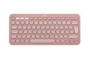 Tastatur - Logitech Pebble Keys 2 K380s - Tastatur - Engelsk - UK - Pink - 920-011845