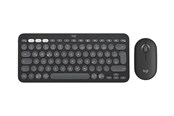 Tastatur - Logitech Pebble 2 Combo - Tastatur & Mus sæt - Universal - Pink - 920-012241