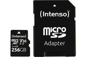 Hukommelseskort - Intenso microSD UHS-I Professionel - 100MB/s - 256GB - 3433492