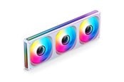 Kabinet Køler - Jonsbo ZB-360 - Reverse Blade - Kabinet køler - 360mm - Hvid med RGB LED lys - 31 dBA - ZB-360WR