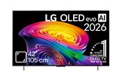 Fladskærms TV - LG 42" Fladskærms TV OLED 4K Dolby Vision OLED42C61LA C6 Series evo AI - OLED42C61LA.AEU