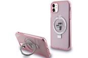 Mobil - Covers & Cases - Karl Lagerfeld Ring Stand Karl&Choupette MagSafe case for iPhone 11 / Xr - pink - 3666339168919