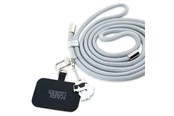 Mobil - Andet Tilbehør - Karl Lagerfeld KLUCNMSCKIG Universal CBDY Cord case - black - 3666339170448