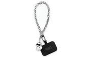 Mobil - Andet Tilbehør - Karl Lagerfeld KLUCHCSKPK Universal Universal Hand Strap Choupette case - silver - 3666339170455