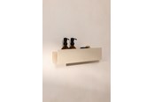 Rengøring - Metallbude Shea Aluminium Shower Shelf Cream - 50 cm - 1000351